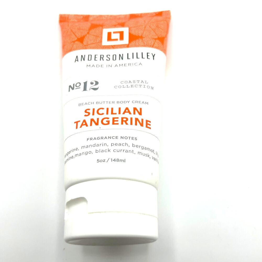 Anderson Lilley Beach Butter Body Cream Tangerine scent lotion moisturizer